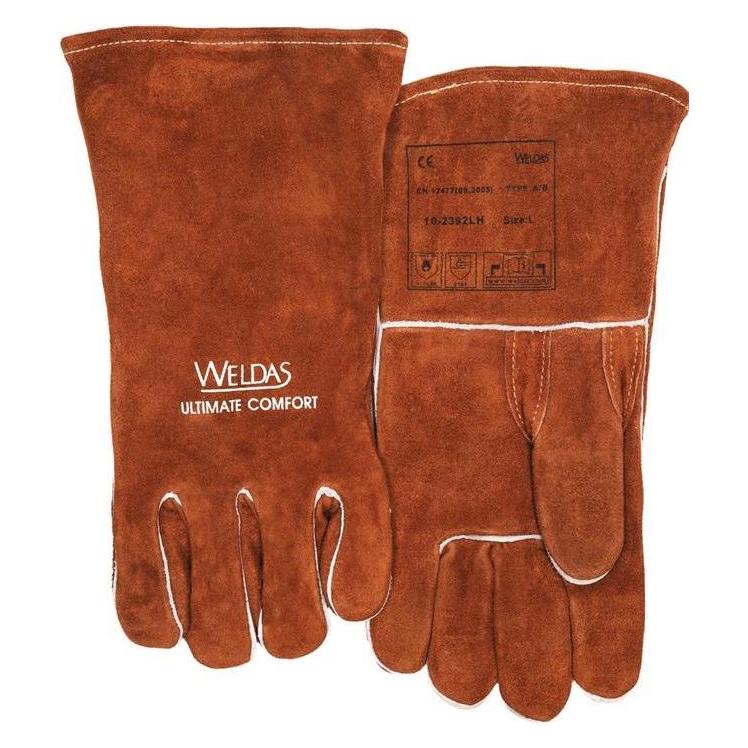 Weldas, Beschermende Handschoenen, Lashandschoenen Maat Xl (9, 5) Bruin En 388, En 12477 Categorie Ii Ppe (9.5)
