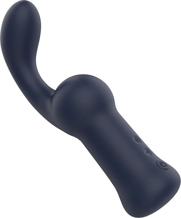 Actual product image Dreamtoys Dream Toys Startroopers Shuttle Strong P-Spot Vibrator Blue 19.6 cm