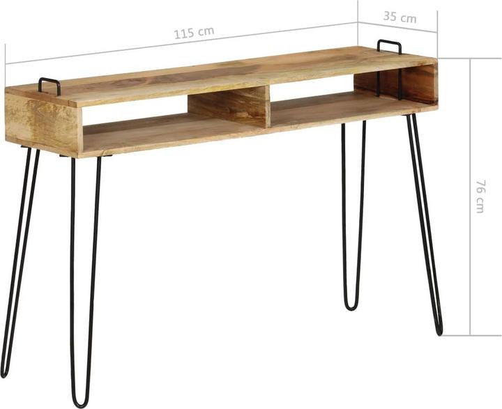 Image du produit vidaXL Konsolentisch (115 x 35 x 76 cm)