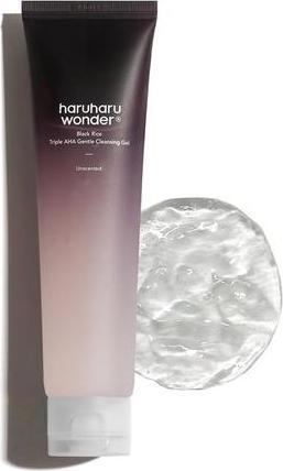 Immagine prodotto Haruharu Wonder Black Rice Triple AHA Gentle Cleansing Gel 100ml - Hydrating (Gel detergente, 100 ml)
