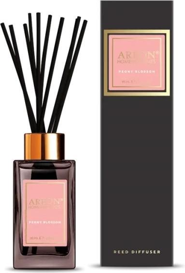 Produktbild Areon HOME BLACK 85 ml - Pfingstrosenblüte / Duftstäbchen