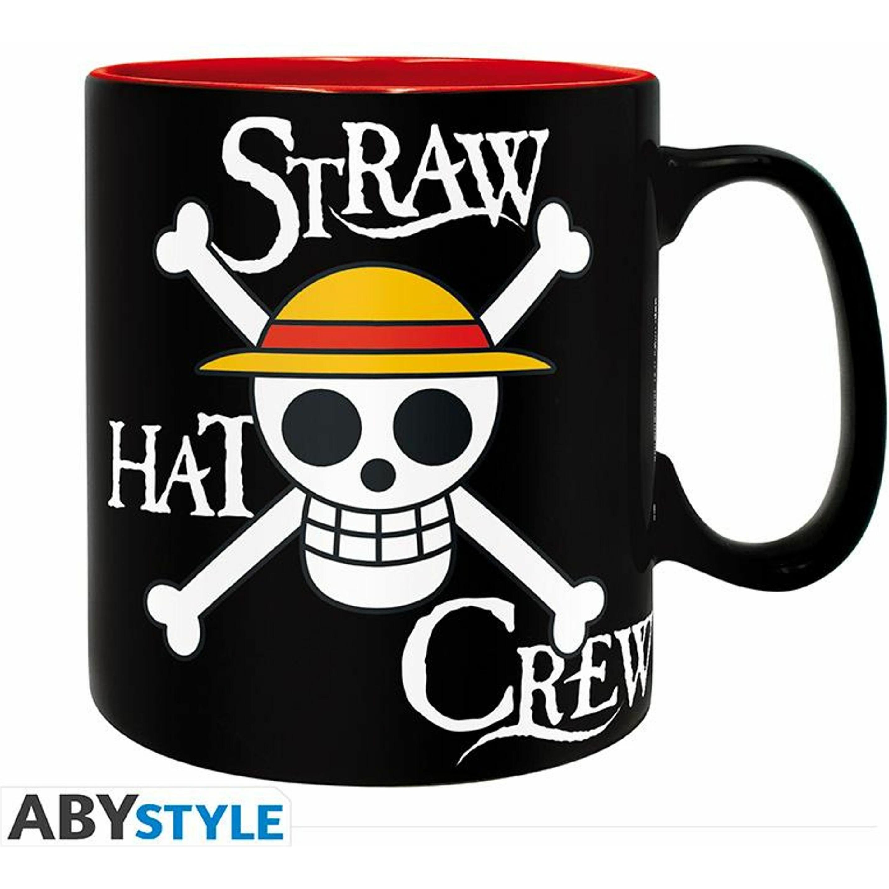 Abystyle Multicolore Tazza One Piece- Luffy & Skull.abymuga451, Tazze,