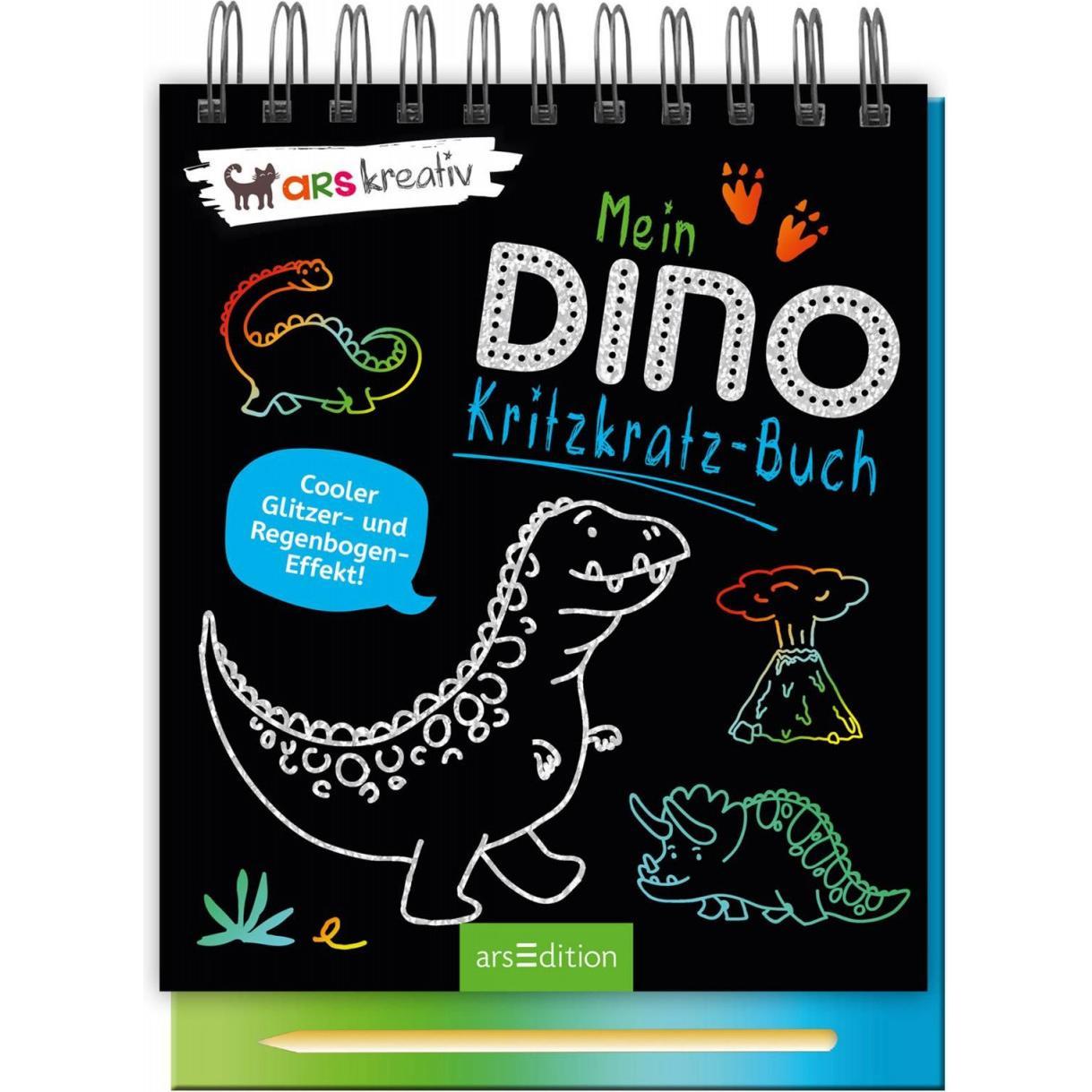 Mein Dino-Kritzkratz-Buch, Kinderbücher
