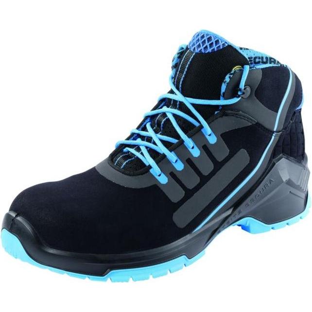 Thumbnail - Steitz Secura, Sicherheitsschuhe, Schnürstiefel schwarz/blau VD PRO 1800 SF ESD, S3 NB (S3, 43)