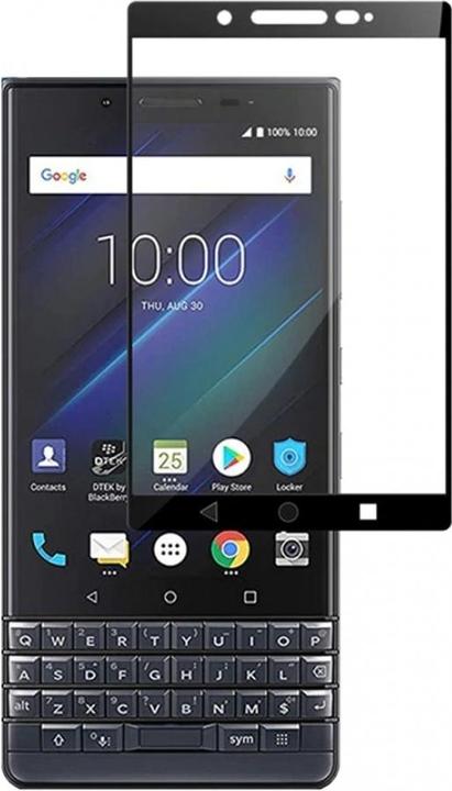Actual product image Screenguard Blackberry Key2 Full Screen Protective Glass Film 2.5D 9H (1 Piece, KEY2)