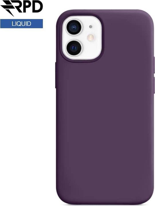 Actual product image RPD iPhone 12 / 12 Pro - Silicone Case Amethyst (violett), Liquid (Magsafe-Version) (Apple iPhone 12, Apple iPhone 12 Pro)