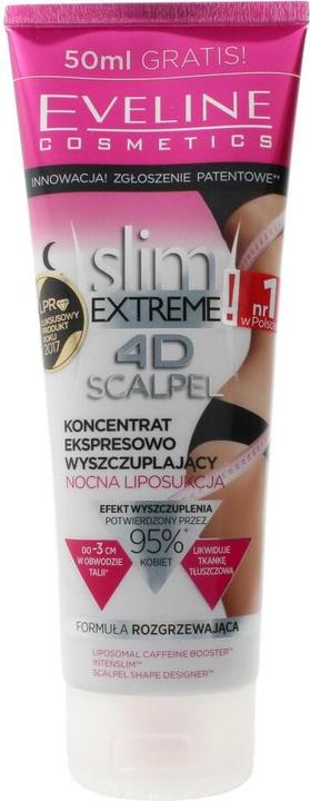 Eveline Cosmetics - Slim Extreme 4D Scalpel Express Slimming Concentrate Night Liposuction - Night (250 ml)