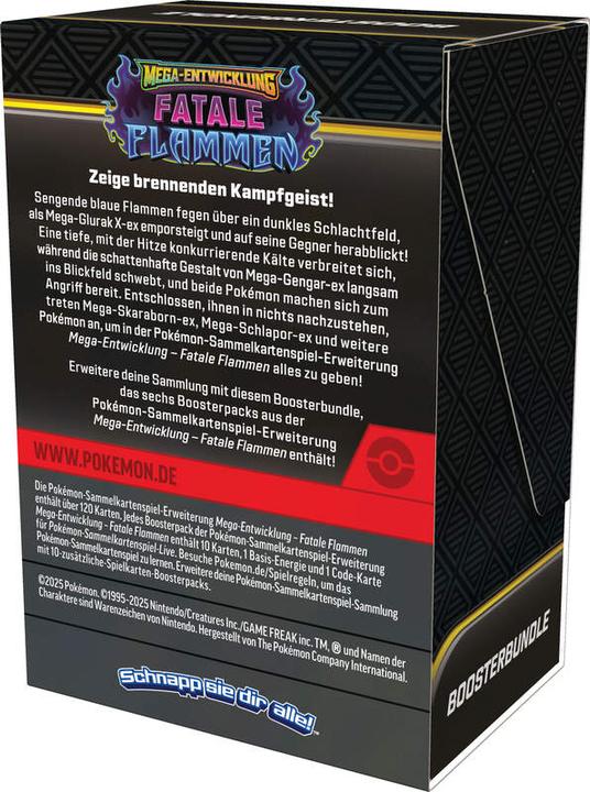 Produktbild Pokémon Fatale Flammen Booster Bundle DE (Deutsch, Bundle)