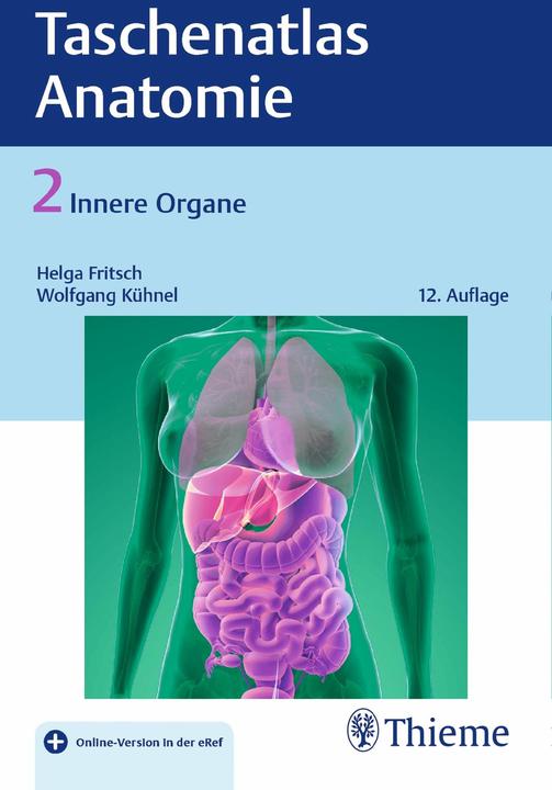 Produktbild Taschenatlas der Anatomie, Band 2: Innere Organe (Deutsch, Wolfgang Kühnel, 2018)