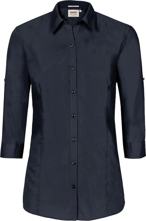 Actual product image Hakro 3/4-sleeved varsity blouse MIKRALINAR® (4XL)