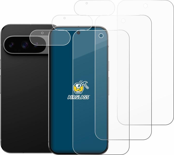 Actual product image BROTECT Protective glass screen protector clear (3 pcs., Google Pixel 9 Pro)