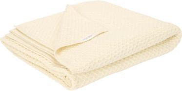 Produktbild Little Dutch Gestrickte Wiegedecke Pure Soft White (70 x 100 cm)