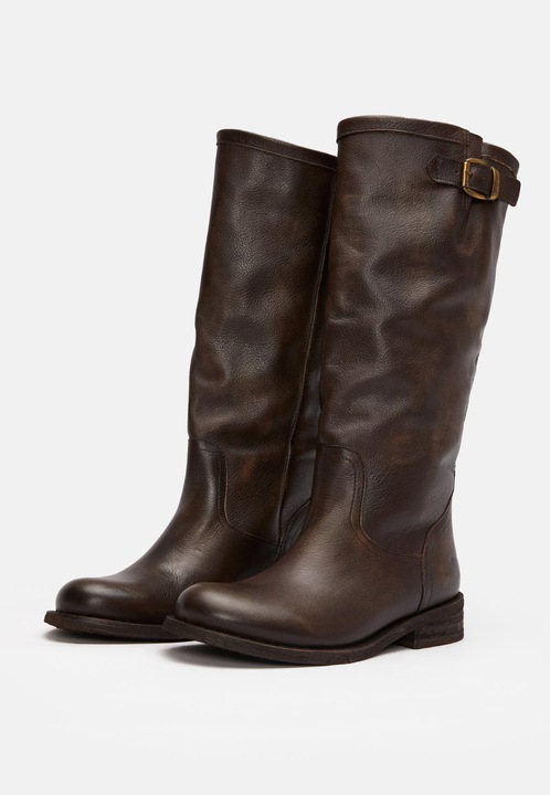 Produktbild Felmini Gredo 6922, der halbhohe Bikerstiefel von, ist aus Glattleder gefertigt. Diese Stiefel sind (40)