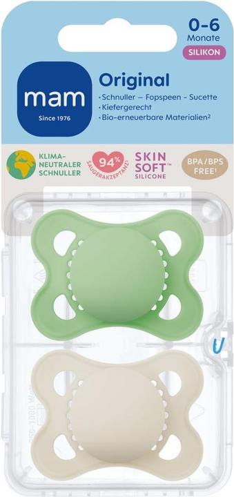 Actual product image MAM Original Pure (2x, 0 - 6 Months)