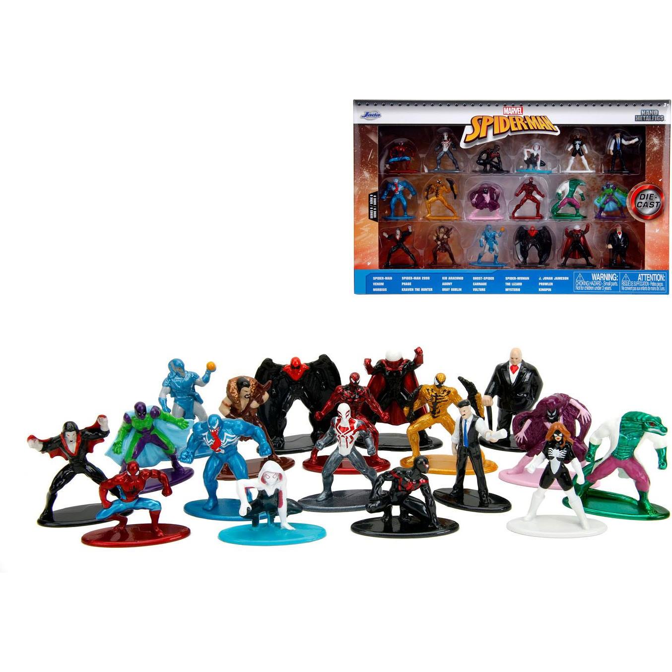 Jada Multicolore Marvel Multi Pack Nano Figure, Onda 9