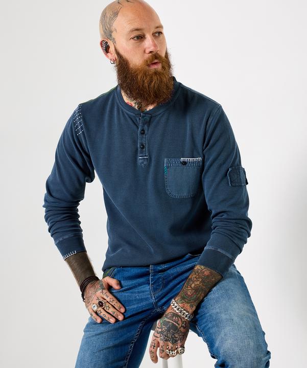 Produktbild Joe Browns Customised Cotton Waffle Long Sleeve Henley (S)