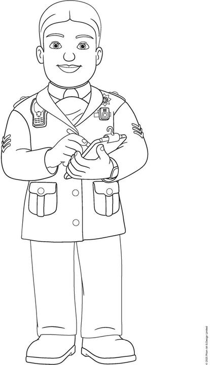 Actual product image Fireman Sam: My cool colouring book