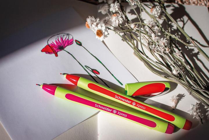 Actual product image Schneider Fineliner Xpress (Red, 1 x)