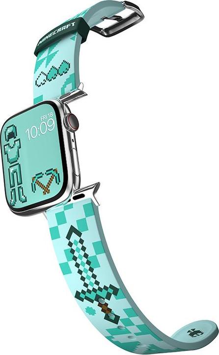 Actual product image Moby Fox Minecraft bracelet pour smartwatch Iconic (Silicone)