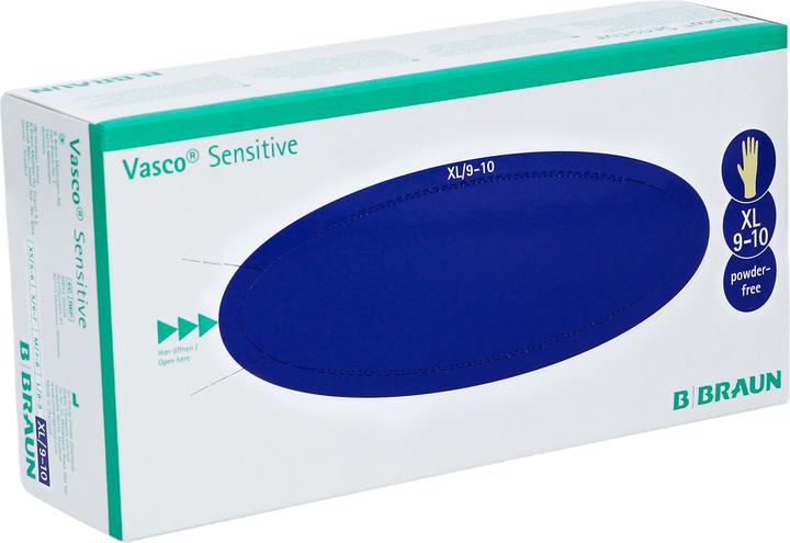 Actual product image B.Braun Sensitive Latexhandschuhe (XL)