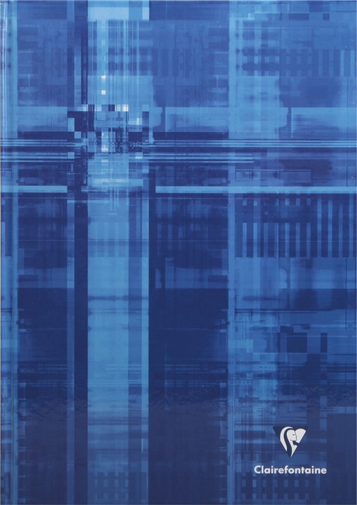 Actual product image Clairefontaine Notebook (A4, Checked, Hardcover)