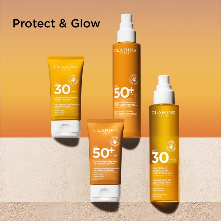 Immagine prodotto Clarins Lozione solare spray (Crema solare, SPF 50+, 150 ml, 203 g)