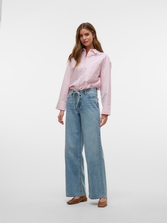 Image du produit Vero Moda VMREMY Mid Rise Gerade geschnitten Jeans Weit geschnitten (W28/L32)