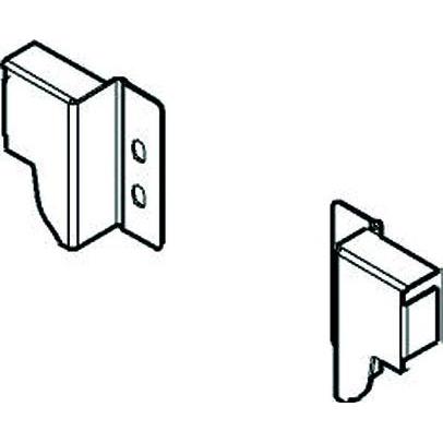 Thumbnail - Blum, Schubladenauszüge, TANDEMBOX antaro Rückwandhalter Spüle Höhe C, grau RAL 9006