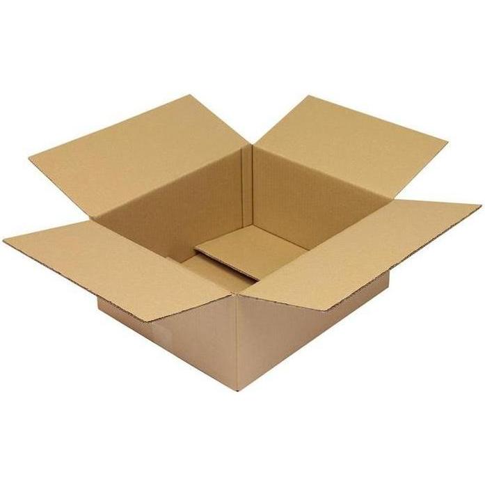 Transpak, Cartone + Scatola di spedizione, Cartone pieghevole a 2 pareti dimensioni 420x350x180mm qualità 2.30BC marrone marrone (20x)