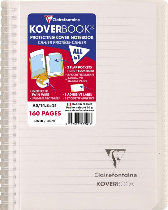 Immagine prodotto Clairefontaine Koverbook (A5, Righe)