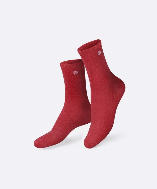 Immagine prodotto Eat My Socks Calzini Pretty Rose, rosso (38 - 41)