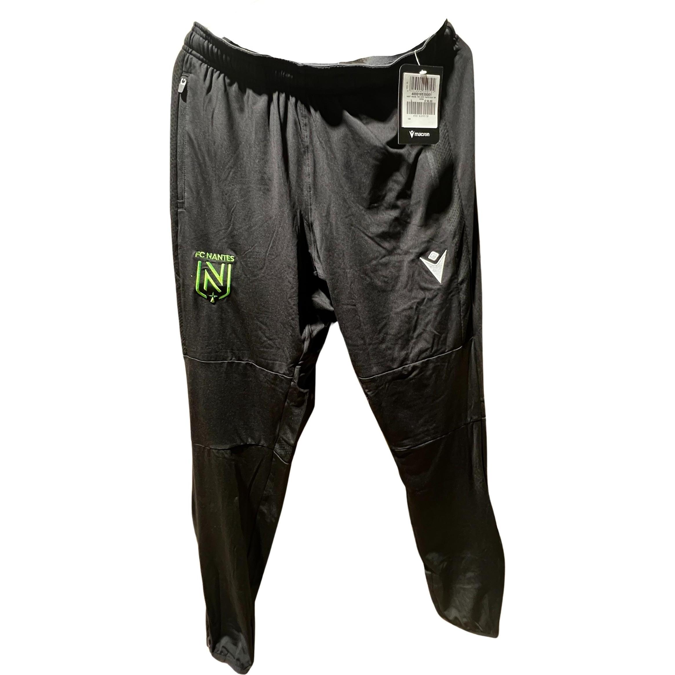 Macron, Herren, Sporthose, Jogginghose FC Nantes 2024/25 (L), Schwarz, L