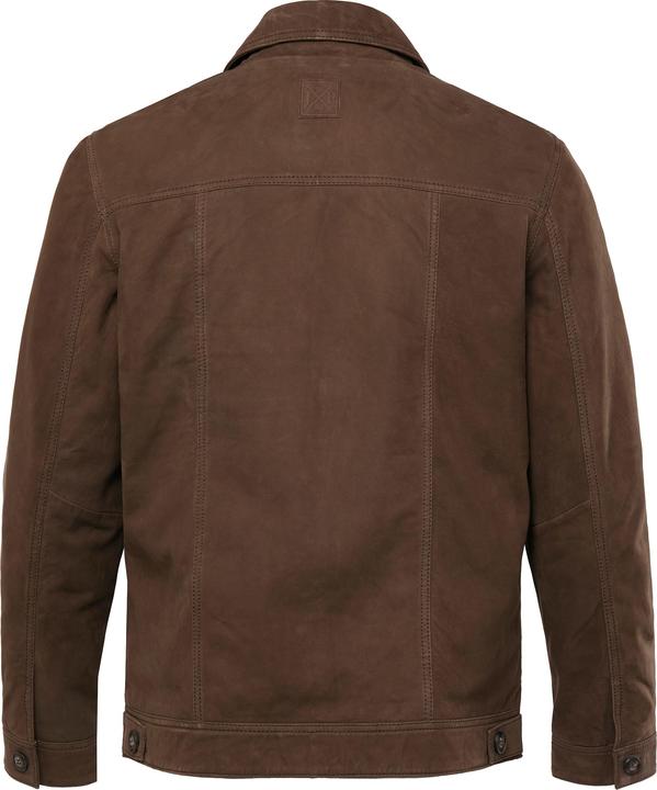 Immagine prodotto JP1880 Giacca in pelle nabuk d'agnello con collo da camicia, fino alla tg. 7XL (6XL)