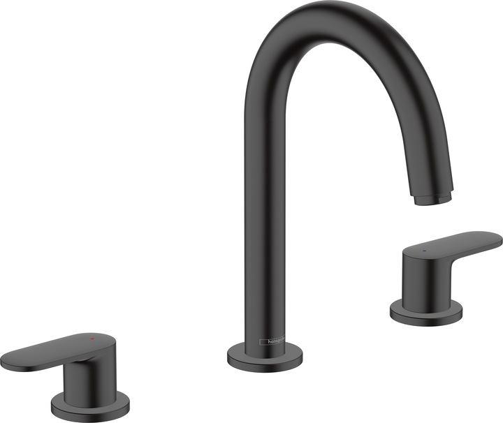 Immagine prodotto hansgrohe HG Miscelatore per lavabo a 3 fori VERNIS Blend con scarico a scomparsa. 1 1/4inch nero opaco