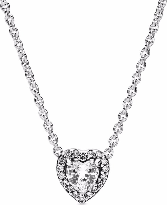 Pandora Heart Halskette (Silber 925, 45 cm)