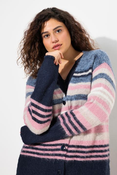 Produktbild Ulla Popken Strickjacke, offenes Modell, Langarm (42, 44)