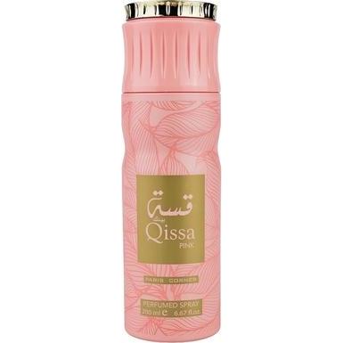 Paris Corner, Deodorante, Qissa Pink 200ml Deodorant Spray (Getto vaporizzato, 200 ml)