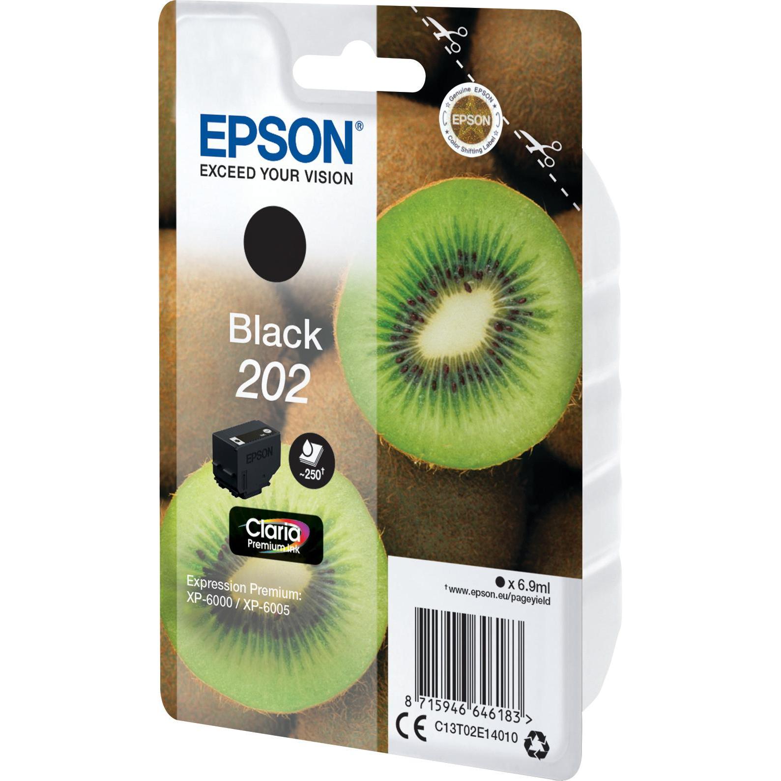 Thumbnail - Epson, Druckerpatrone, 202 Claria Premium (BK)
