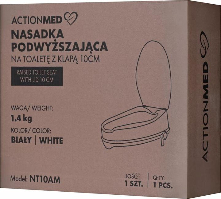 Actual product image AIV Nasadka podwyższająca na toaletę z klapą 10cm (Lavatory)