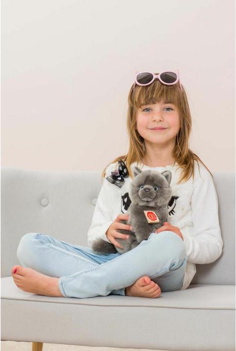Produktbild Teddy Hermann Karthäuser Katze (27 cm)