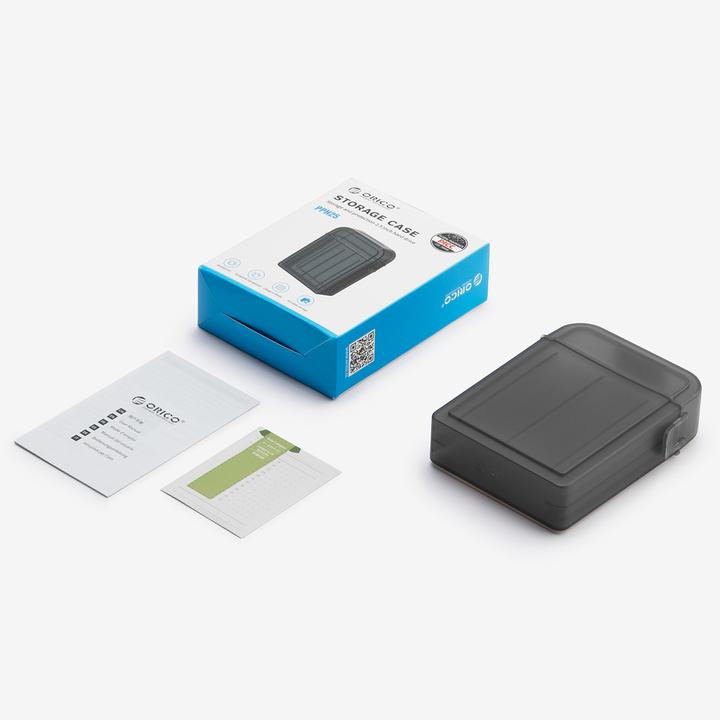 Image du produit Orico Car accessories PPH-25 protective case 2.5" disk box - semi-transparent, gray