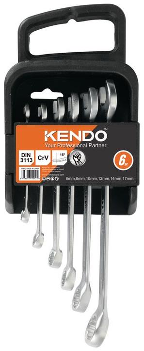 Image du produit Kendo Jeu de clés mixtes 6 pièces (17 mm)
