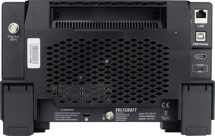Actual product image Voltcraft DOV704 Digital oscilloscope (CAT II, Oscilloscope)
