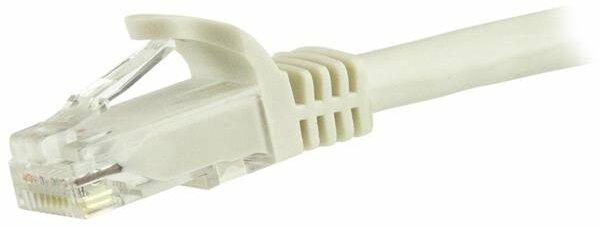 Produktbild StarTech 5m White Cat6 Patch Cable (UTP, CAT6, 5 m)