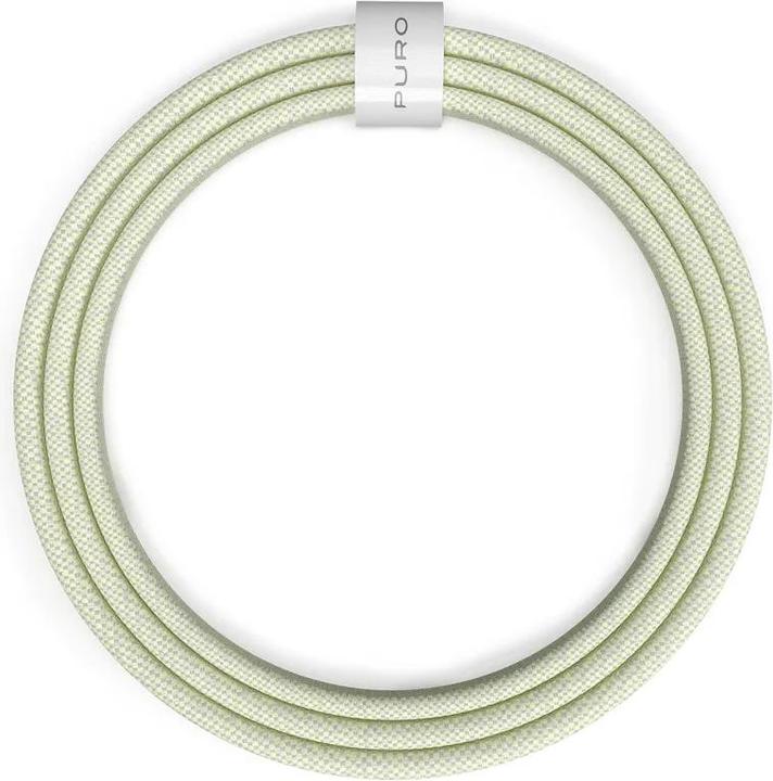 Actual product image Puro PUCCCFABK415MTYEL (1.50 m, USB 2.0, 60 W)