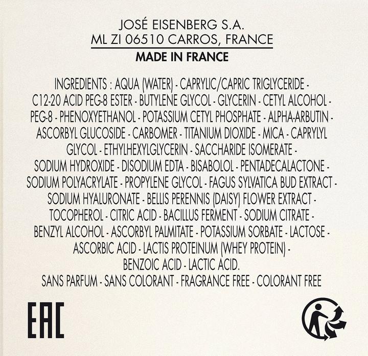 Actual product image Eisenberg Pure White Crème Contour des Yeux (Eye Care Cream, 30 ml, Day)