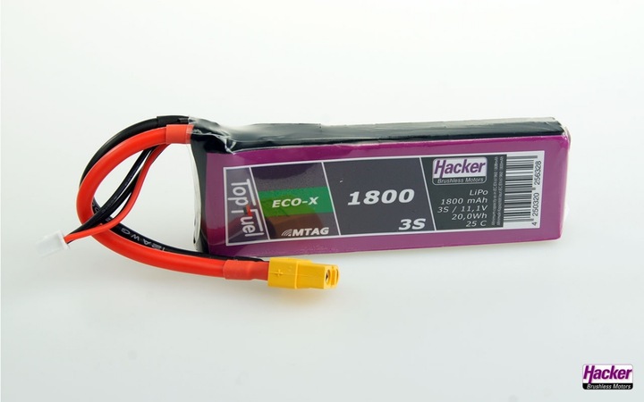 Image du produit Hacker TopFuel (11.10 V, 1800 mAh)