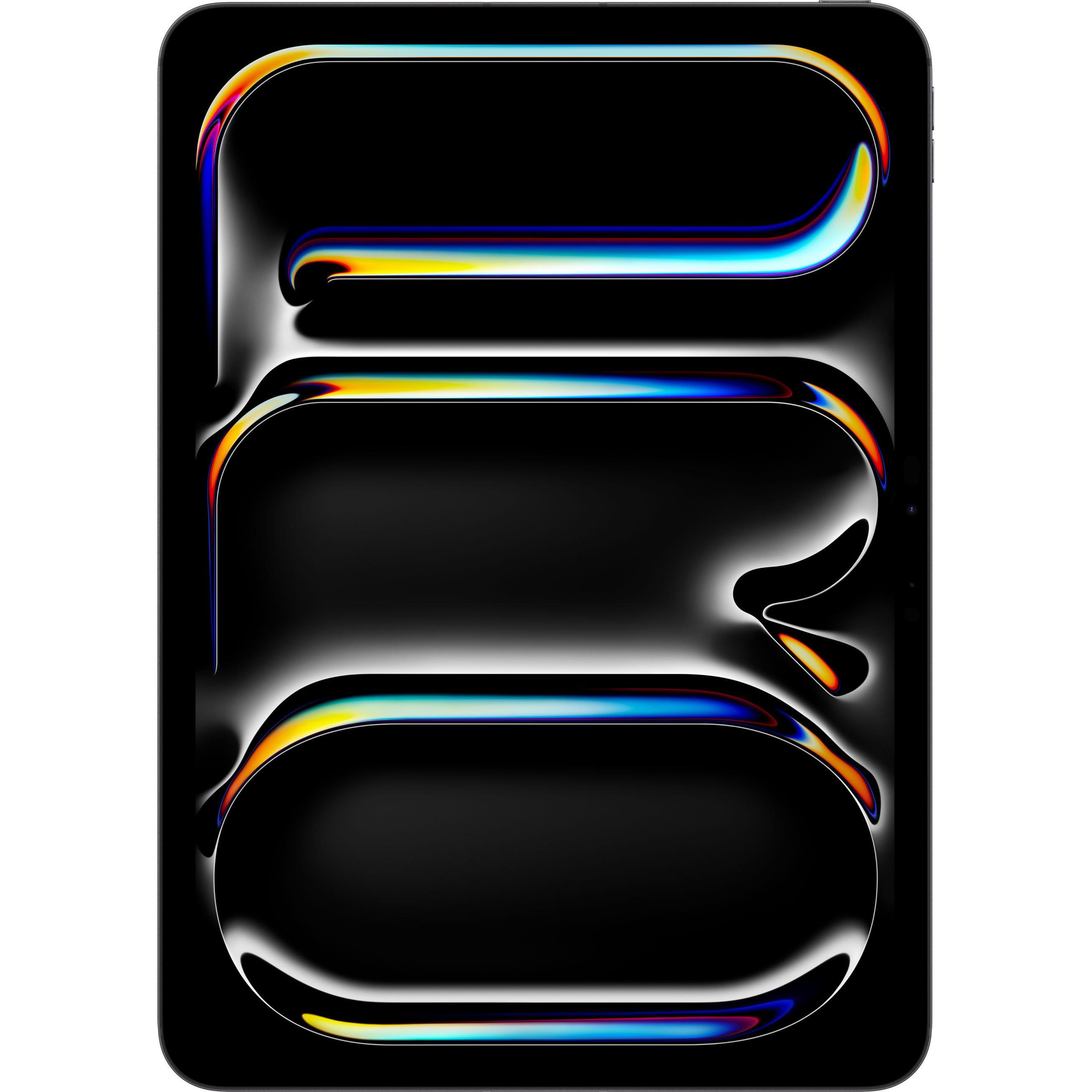 Apple iPad Pro 11 2025 (M5) Nanotexturglass (5G, 11", 2000 GB, Space Black), Tablet, Schwarz
