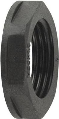 Produktbild HellermannTyton Hellermann Tyton 166-50138. Produkttyp: Sicherungsmutter, Material: Polyamid, Produktfarbe: Schwarz.