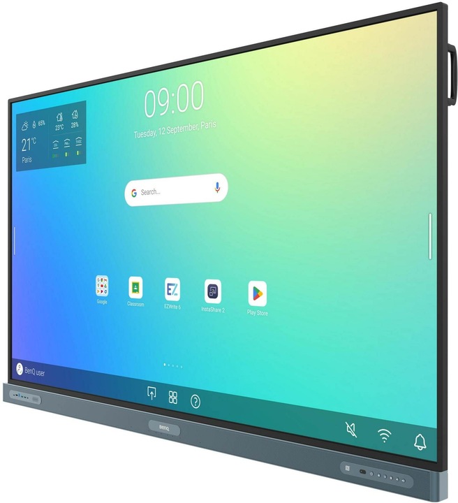 Produktbild BenQ RP8604, 2,18 m (86"), 1895 x 1066 mm, 450 cd/m², 3840 x 2160 Pixel, 4K Ultra HD, IPS (3840 x 2160 Pixel, 86")